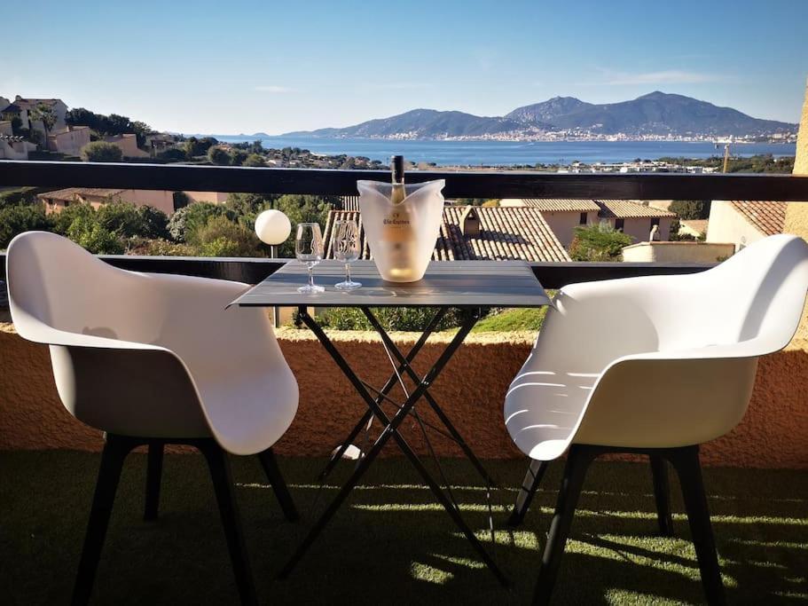 Porticcio : Magnifique T2 Piscine Vue Mer Grosseto-Prugna 外观 照片